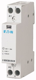 EATON 120853 Z-SCH230/1/25-20 Instalační stykač, 230V~, 25A, 2zap. kont.