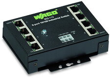 WAGO 852-112 Průmyslový ETHERNET ECO Switch 8-Portů 100BASE-T
