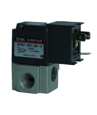 SMC EVT307-5DO-01F-Q, Elektromagneticky prímo ovládaný 3/2 ventil, NO+NC, port G1/8, 24VDC