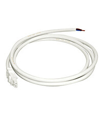 SCHRACK IU008524-- Přívodní kabel pro IU008523, 2x1,5mm2, délka 2m, bílá