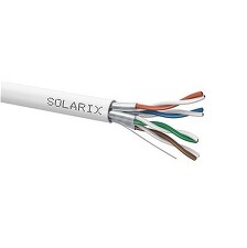 SOLARIX 26000025 SXKD-6A-STP-LSOH Instalační kabel CAT6A STP LSOH 500m/cívka
