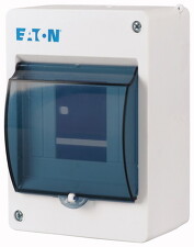 EATON 177073 MINI-4-T Rozvodnice NA omítku IP30,4 moduly, dveře průhledné, bez N/PE