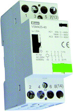 ELKO-EP 209970700065 VSM425-40 230V AC Instalační stykač s manuálním ovládáním 4x25A