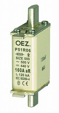 OEZ P51R06 80A aR Pojistková vložka pro jištění polovodičů *OEZ:06641