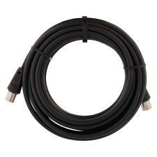 EMOS SL3005 Anténní koaxiální kabel černý 5M