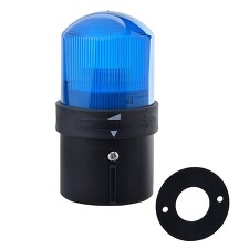 SCHNEIDER XVBL36 Světelný sloup s trvalým světlem, 250 V - modrá